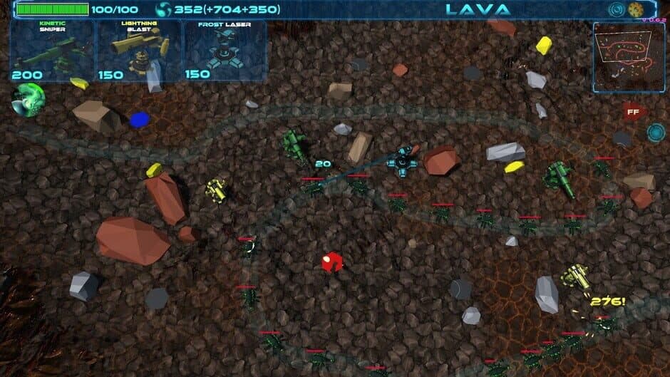 Скриншот 2 из Xenocrystal TD