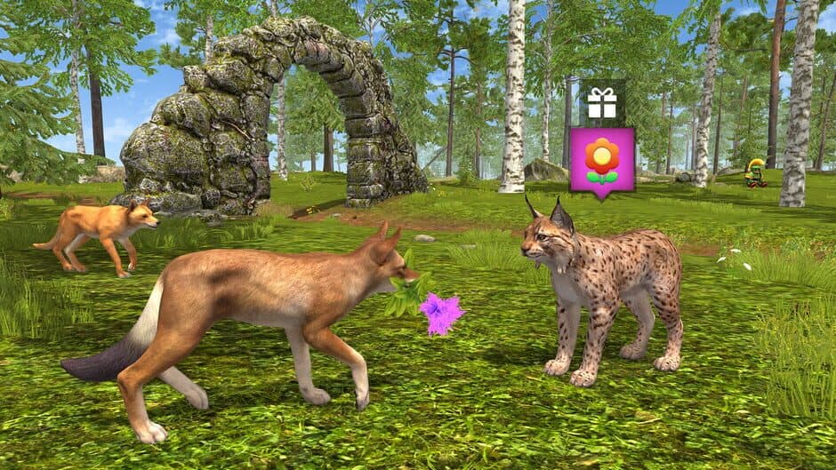 Скриншот 6 из Wolf Hero: Animals vs. Robots
