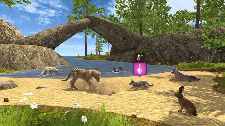 Скриншот 5 из Wolf Hero: Animals vs. Robots