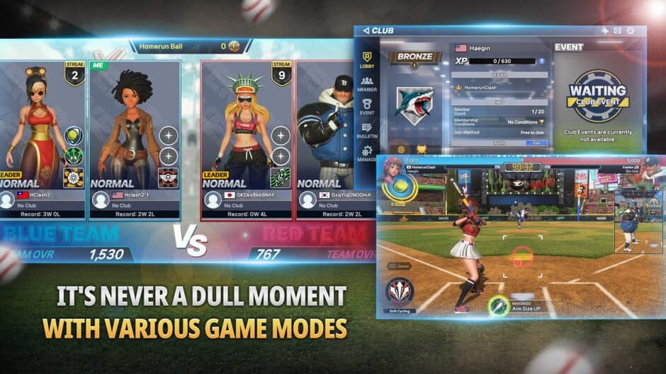 Скриншот 4 из Homerun Clash 2: Legends Derby
