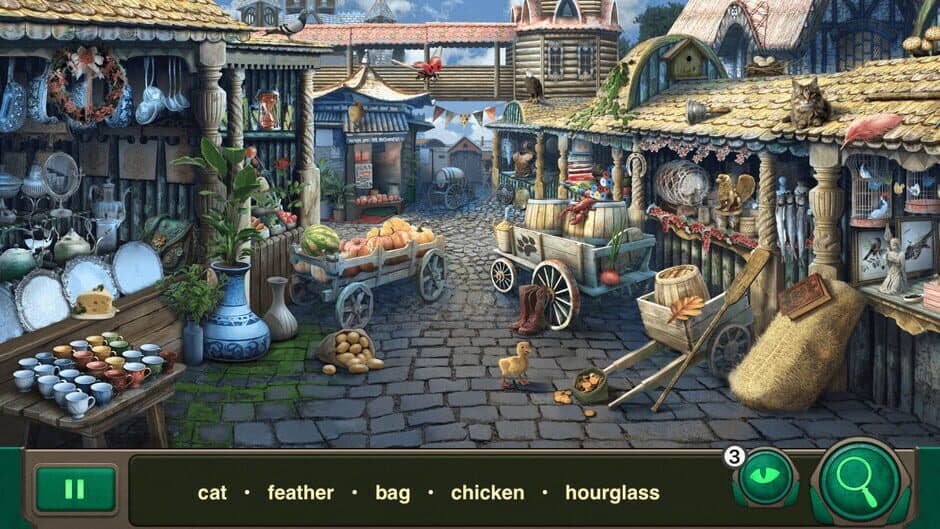Скриншот 1 из Runes: Hidden Objects Puzzle Game