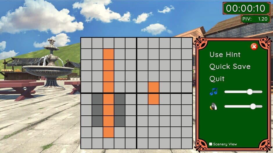 Скриншот 2 из Touhou Picross: Nazrin's Puzzles