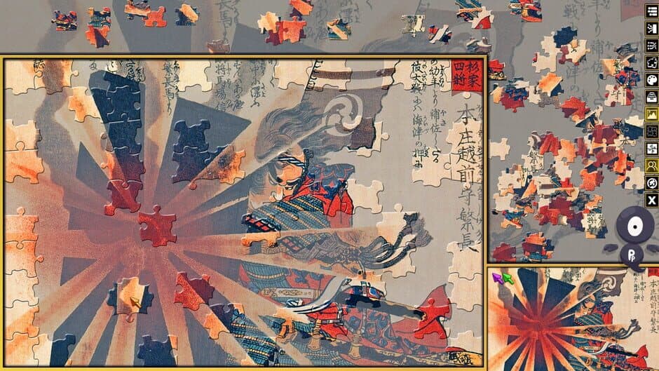 Скриншот 1 из Pixel Puzzles 3: Ukiyo-e Jigsaws