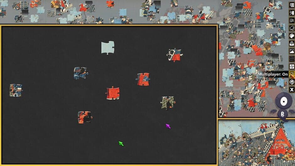 Скриншот 3 из Pixel Puzzles 3: Ukiyo-e Jigsaws