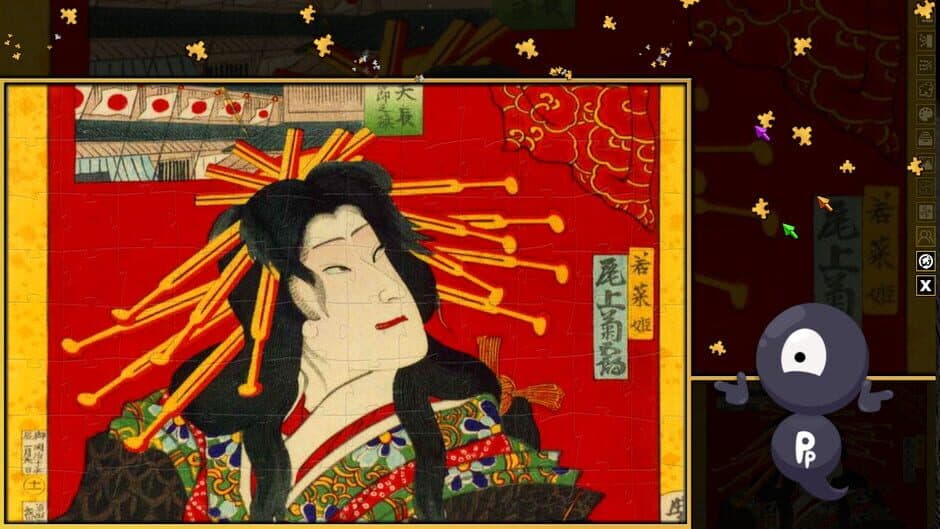 Скриншот 4 из Pixel Puzzles 3: Ukiyo-e Jigsaws