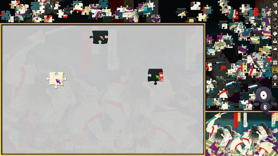 Скриншот 7 из Pixel Puzzles 3: Ukiyo-e Jigsaws