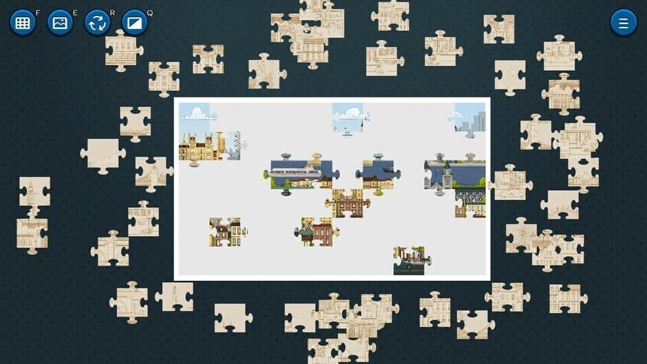 Скриншот 2 из Hidden Cats in Jigsaw Puzzle: London
