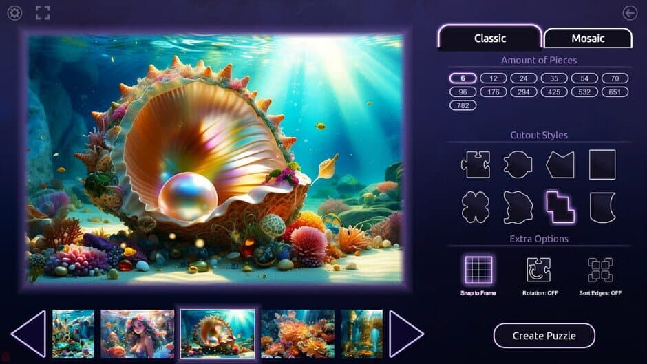 Скриншот 1 из Master of Pieces Jigsaw Puzzle: Dreamy Depths