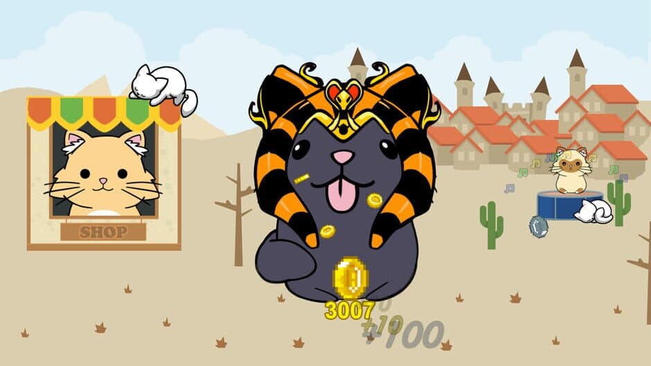 Скриншот 1 из The King Cat Clicker