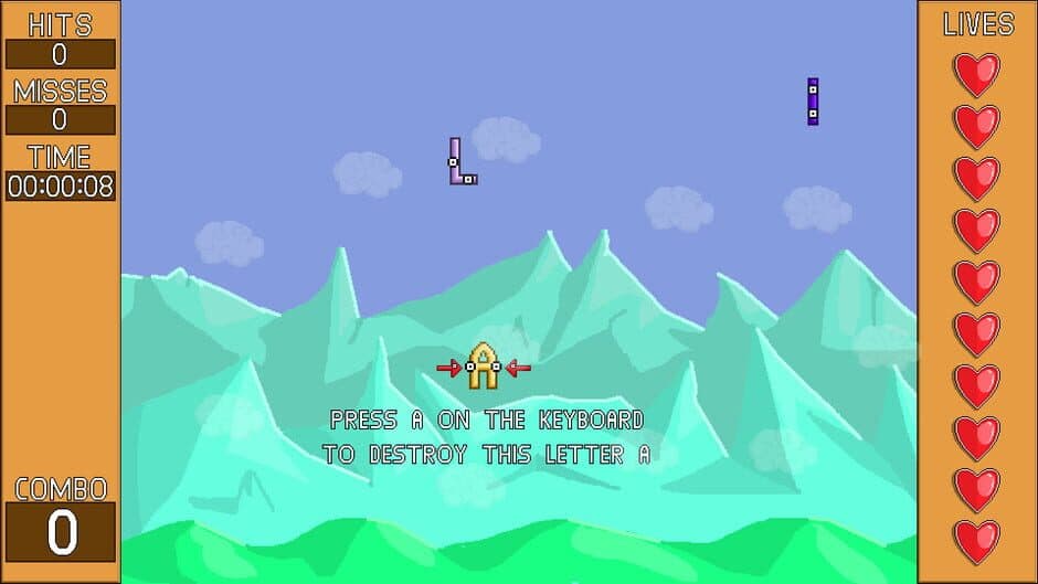 Скриншот 1 из Destroy All Letters
