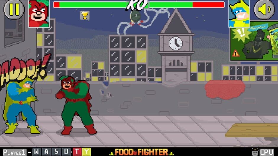 Скриншот 1 из Bananaman: Food Fighter