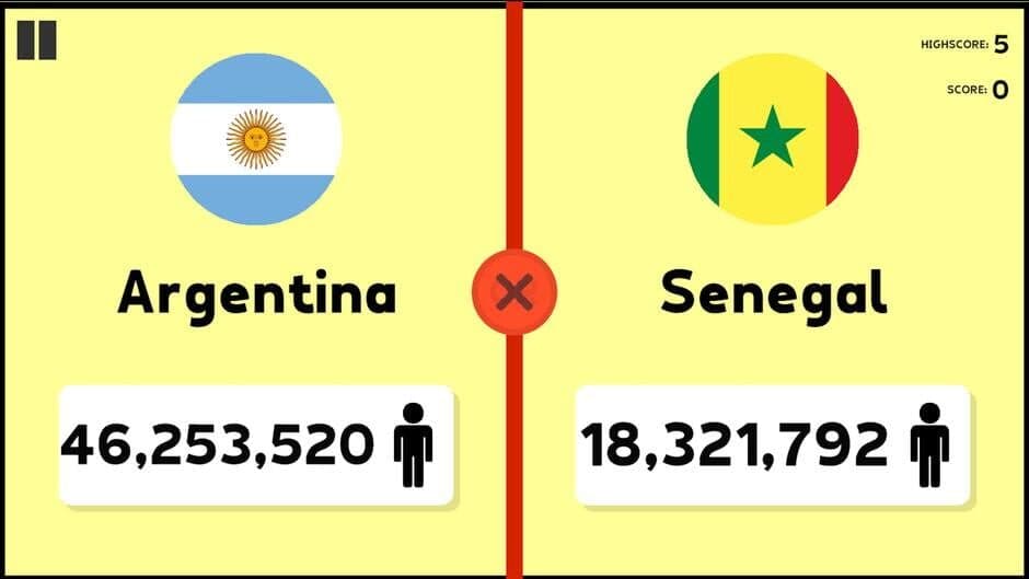 Скриншот 3 из Population Quiz