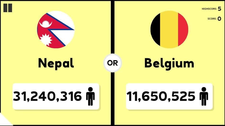 Скриншот 4 из Population Quiz