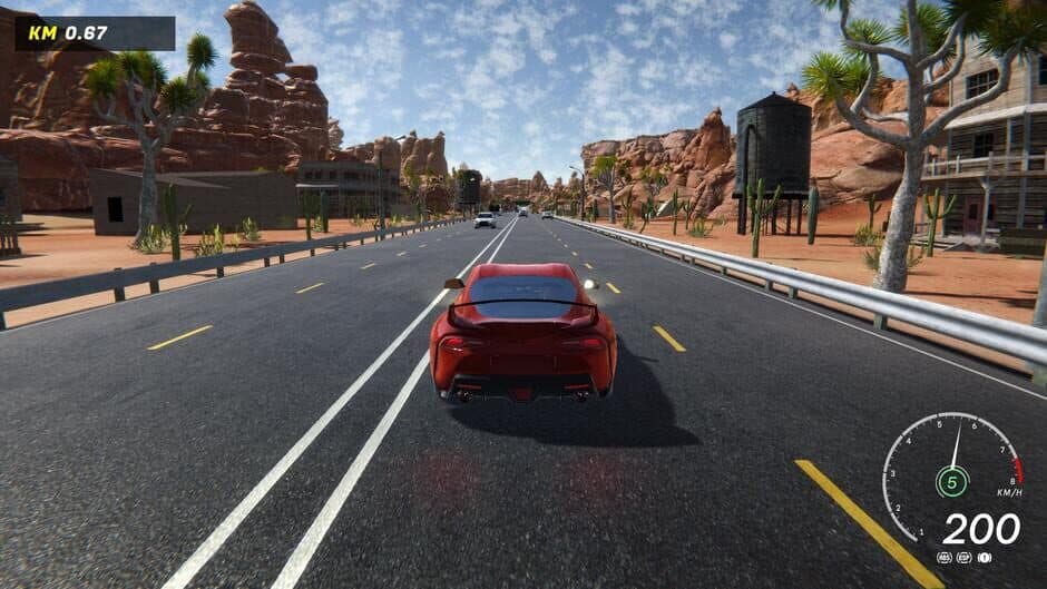 Скриншот 8 из Grand Rush: Highway Car Traffic Racing Simulator