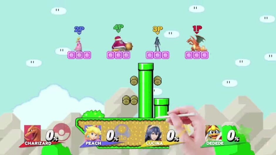 Скриншот 4 из Super Smash Bros. for Wii U: Super Mario Maker