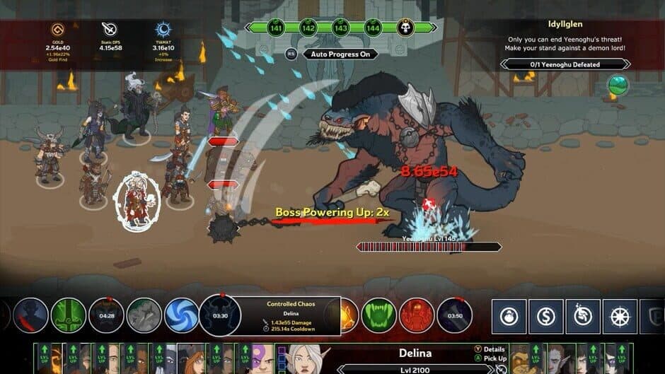 Скриншот 3 из Idle Champions: Lae'zel's Champions of Renown Bundle