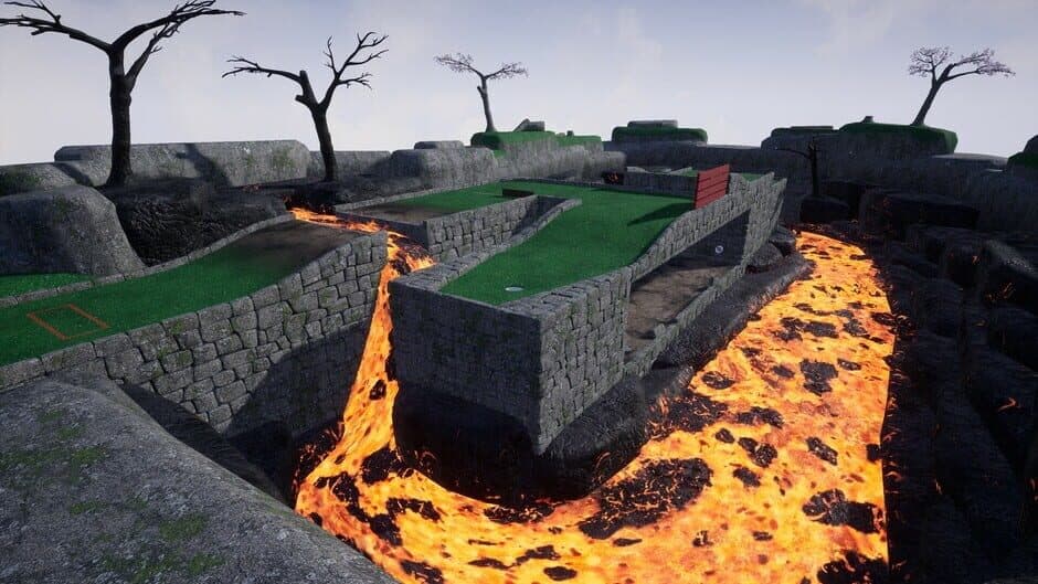 Скриншот 4 из Golfing In Aether: Cauldron