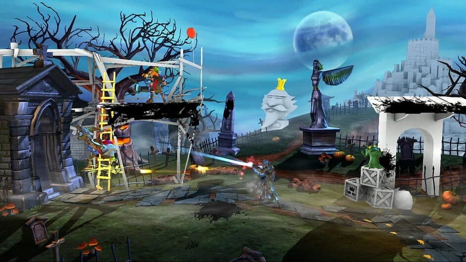Скриншот 1 из PlayStation All-Stars Battle Royale: Graveyard