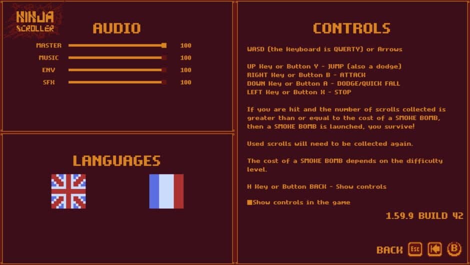 Скриншот 2 из Ninja Scroller