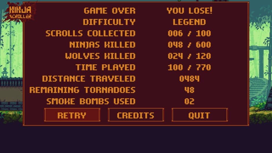 Скриншот 3 из Ninja Scroller