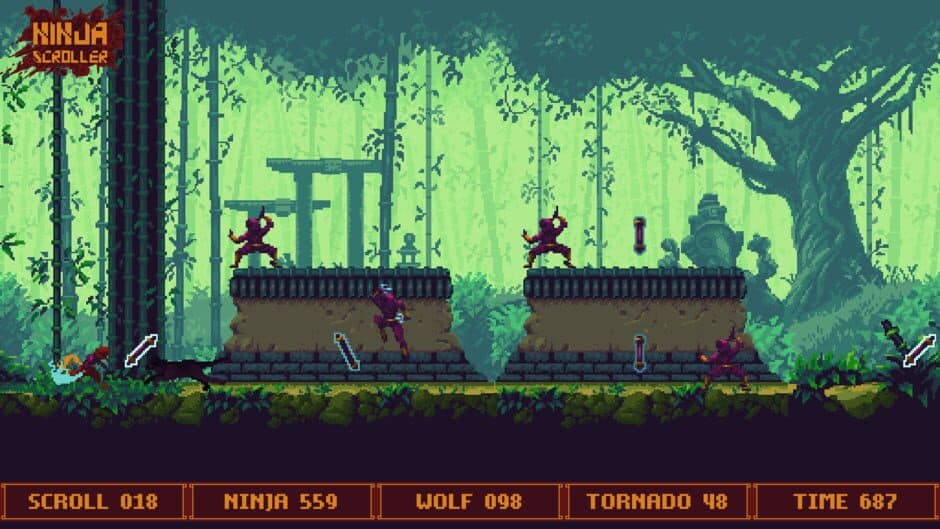 Скриншот 7 из Ninja Scroller