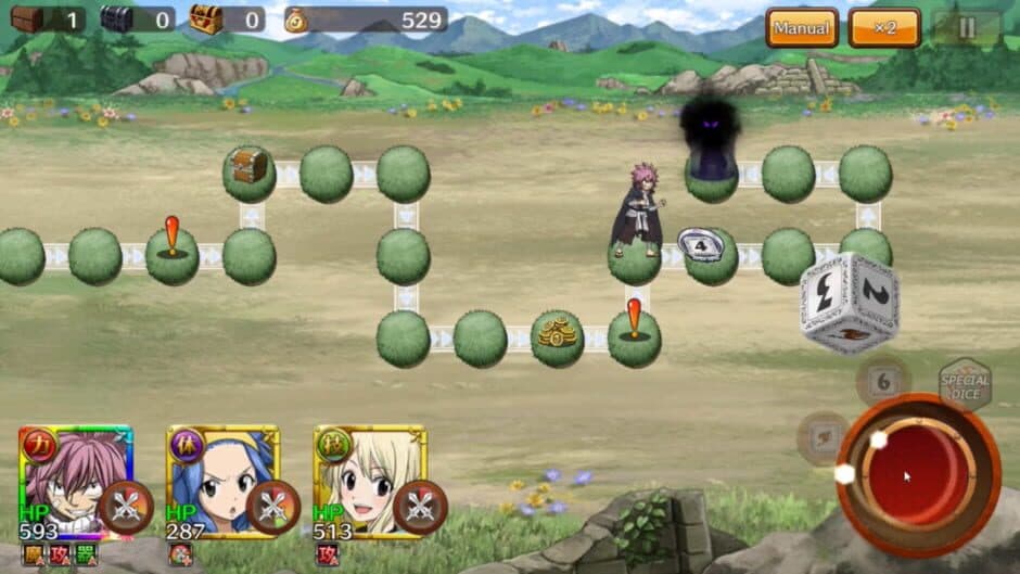 Скриншот 1 из Fairy Tail: DiceMagic