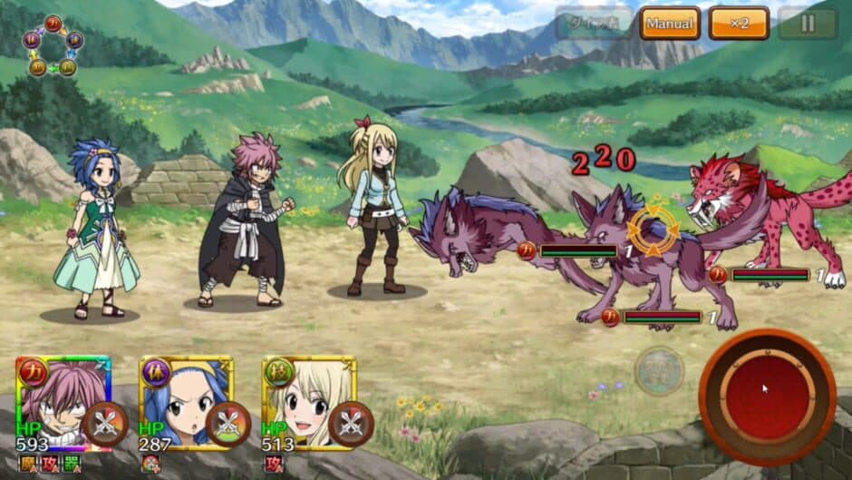 Скриншот 2 из Fairy Tail: DiceMagic