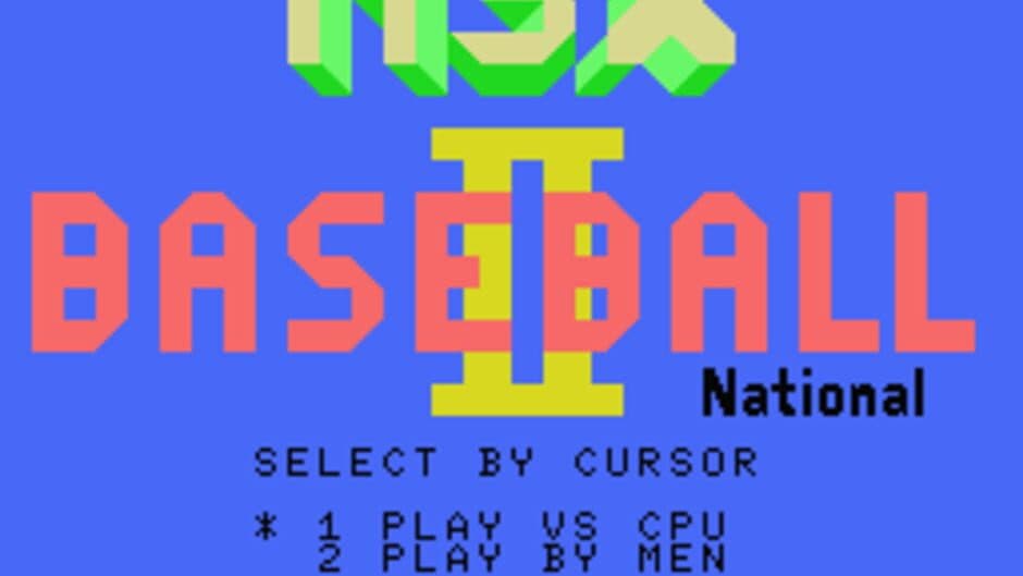 Скриншот 1 из MSX Baseball II