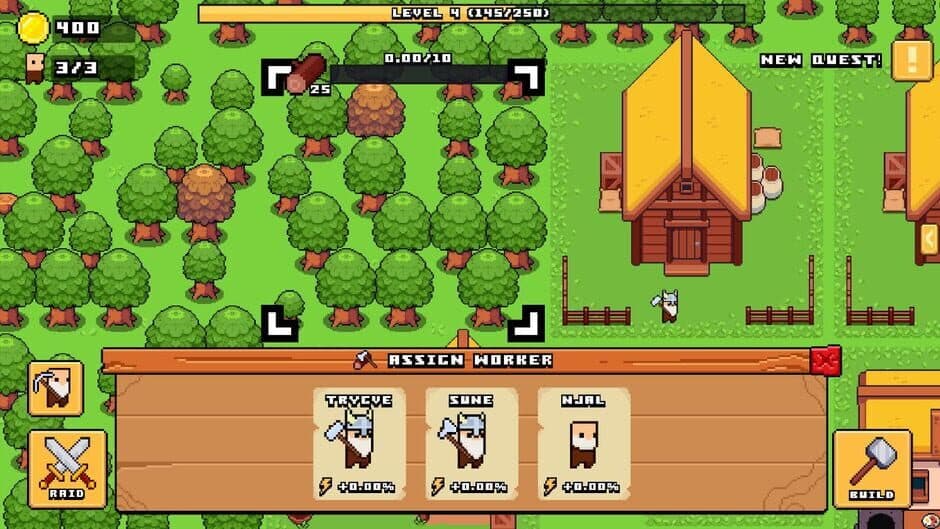 Скриншот 1 из Pixel Tribe: Viking Kingdom