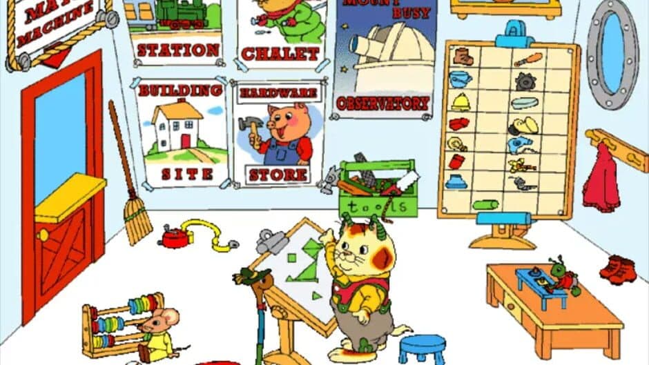 Скриншот 2 из Richard Scarry’s Busytown: Best Math Ever