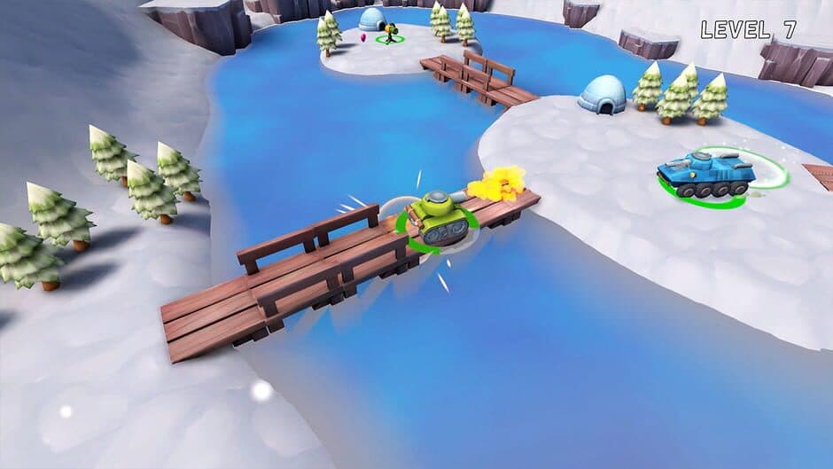 Скриншот 1 из Arcade Tanks World: Tank Battle Simulator