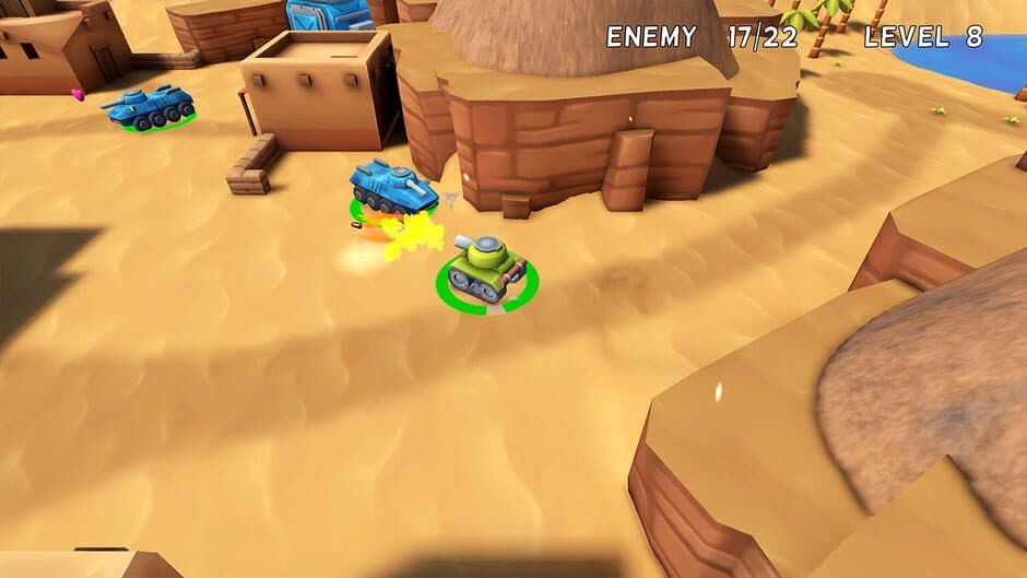 Скриншот 3 из Arcade Tanks World: Tank Battle Simulator