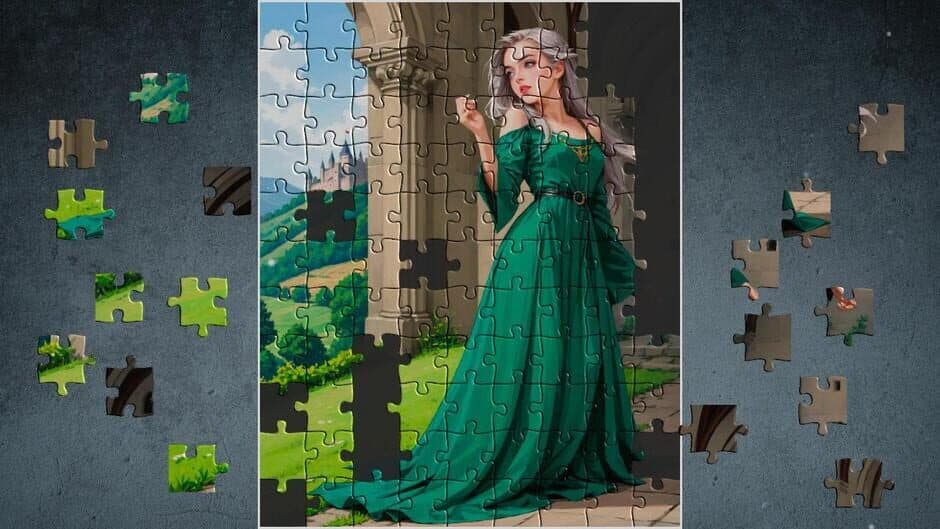 Скриншот 4 из Medieval Fantasy: Jigsaw Puzzle