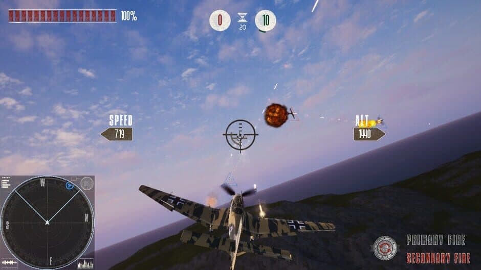 Скриншот 1 из World War II: Airplanes Battle