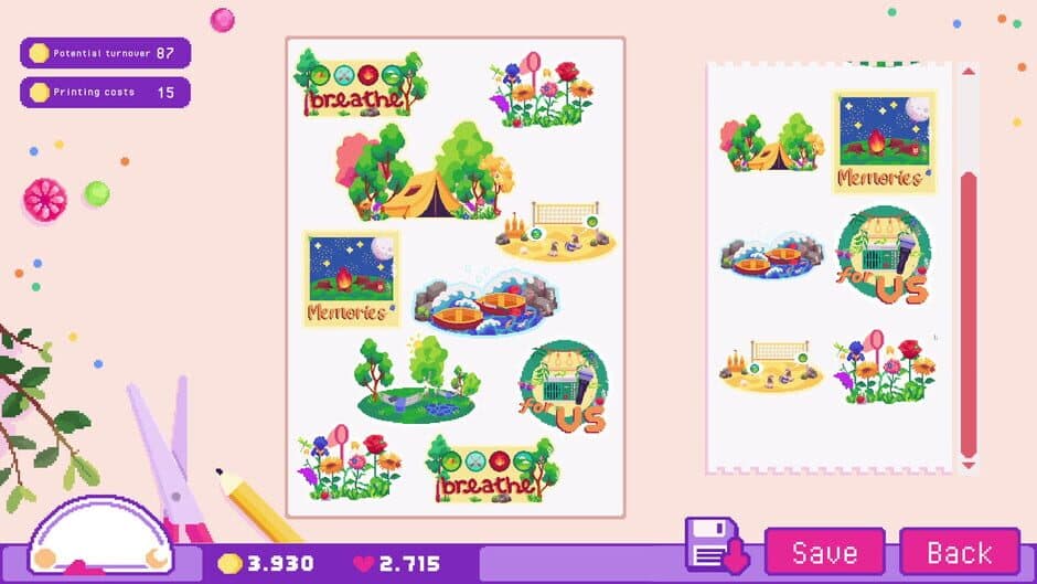 Скриншот 4 из Sticky Business: Camp Zinnias