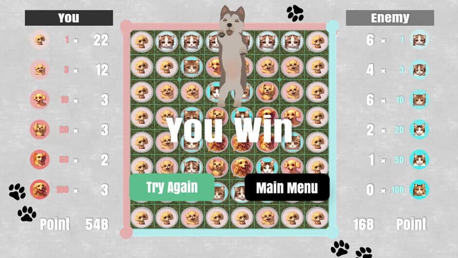Скриншот 1 из Dog vs Cat Othello