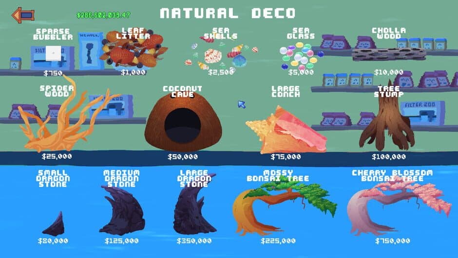 Скриншот 3 из Fishlets: Natural Decor Pack