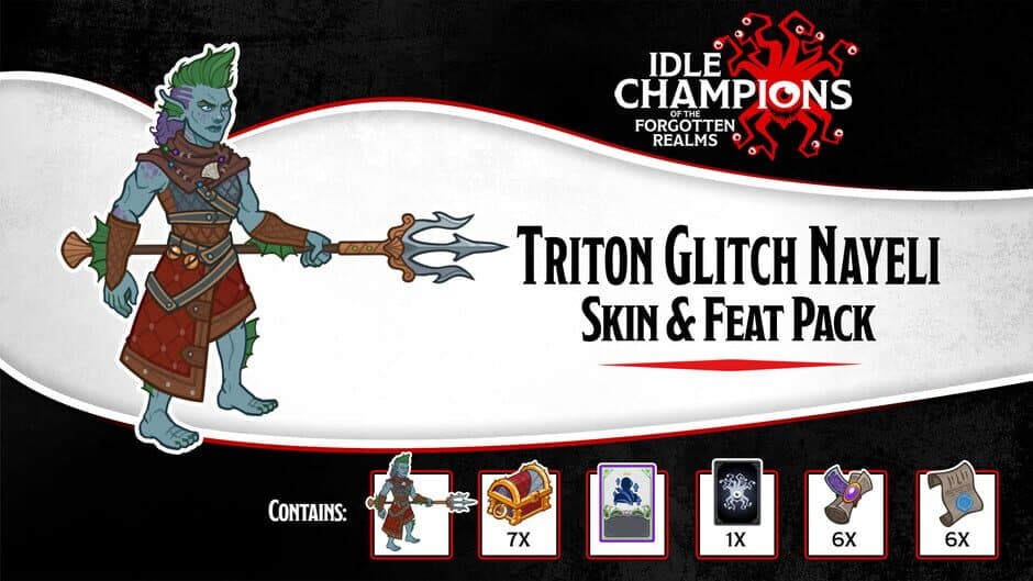 Скриншот 1 из Idle Champions: Triton Glitch Nayeli Skin & Feat Pack