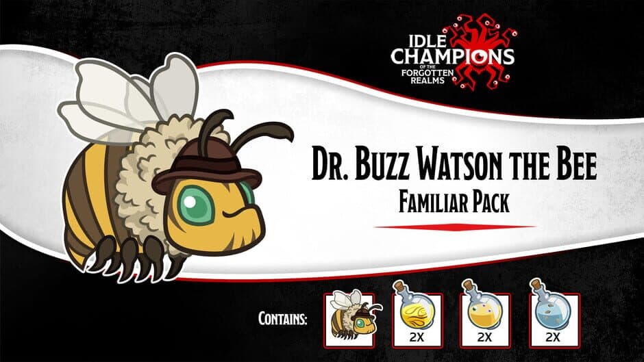 Скриншот 1 из Idle Champions: Dr. Buzz Watson the Bee Familiar Pack
