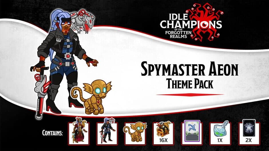 Скриншот 1 из Idle Champions: Spymaster Aeon Theme Pack
