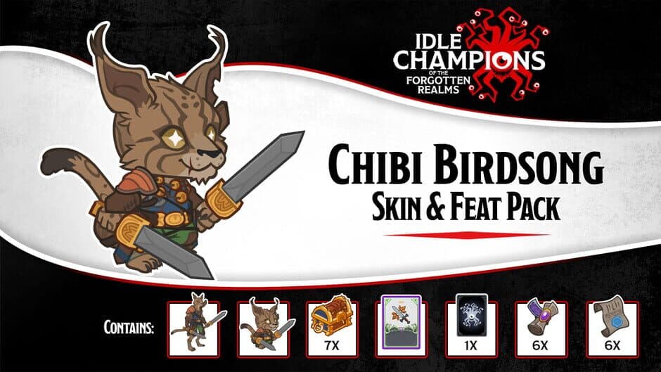 Скриншот 1 из Idle Champions: Chibi Birdsong Skin & Feat Pack