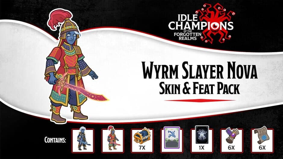 Скриншот 1 из Idle Champions: Wyrm Slayer Nova Skin & Feat Pack