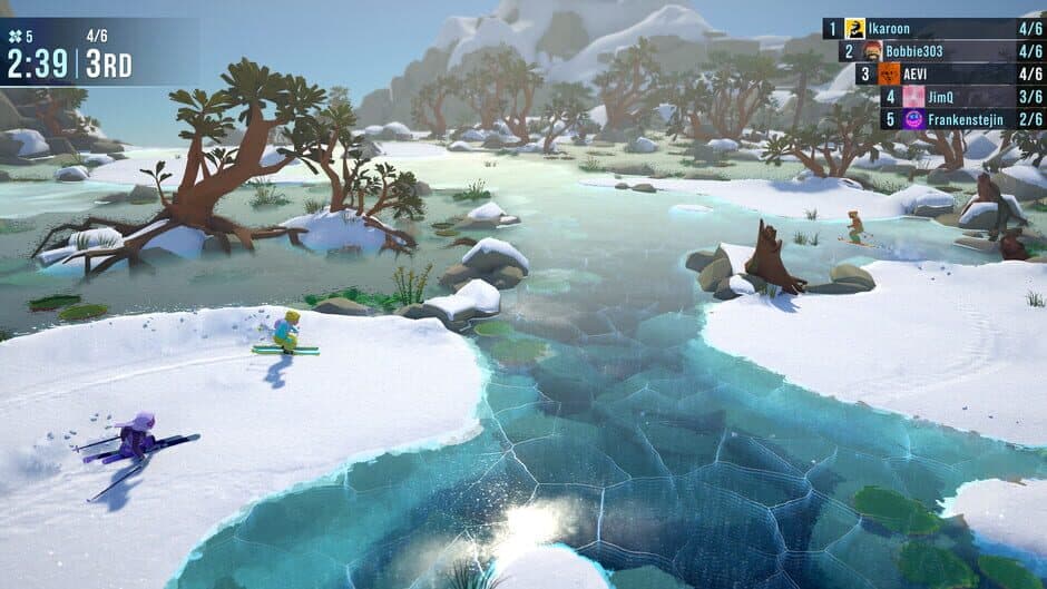 Скриншот 2 из Lonely Mountains: Snow Riders