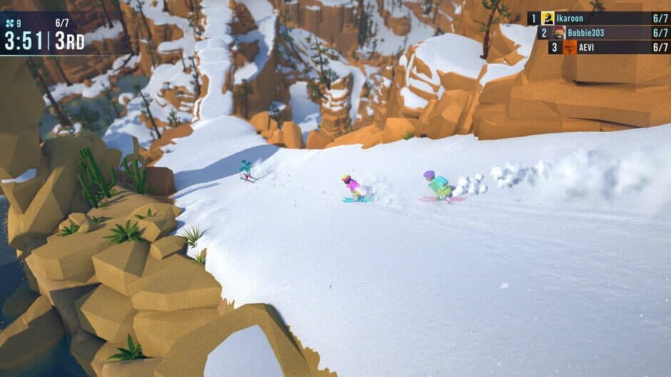 Скриншот 3 из Lonely Mountains: Snow Riders