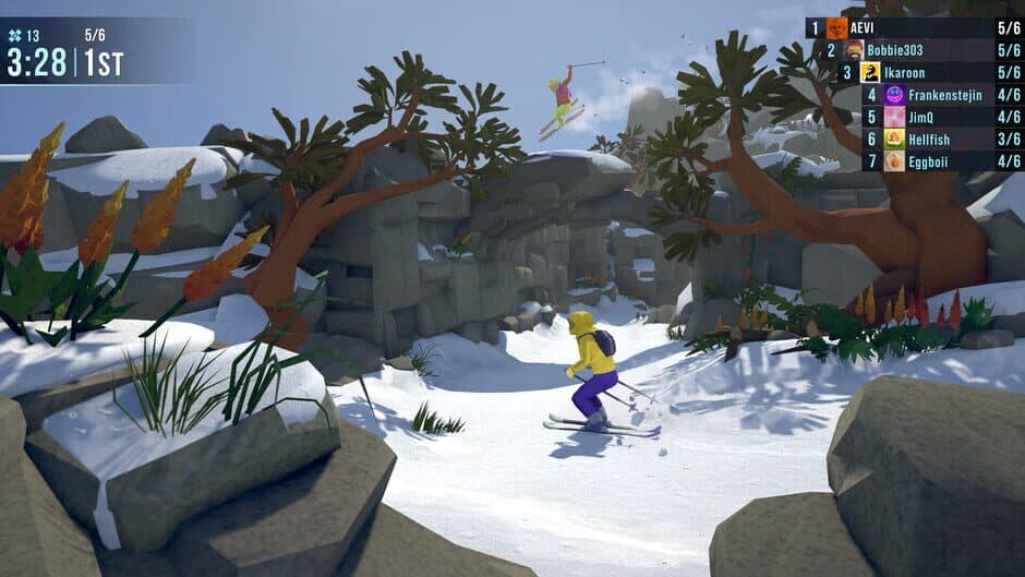 Скриншот 6 из Lonely Mountains: Snow Riders