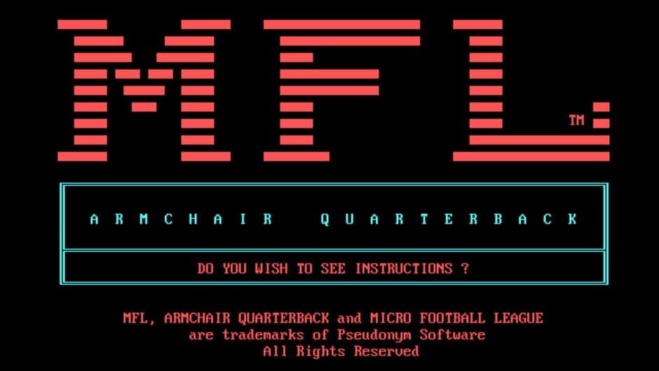 Скриншот 1 из Armchair Quarterback