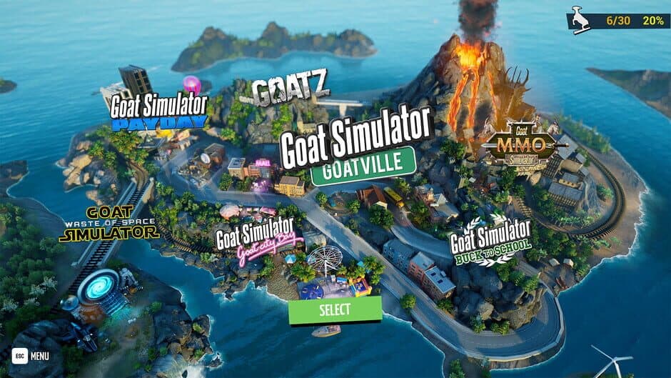 Скриншот 2 из Goat Simulator: Remastered