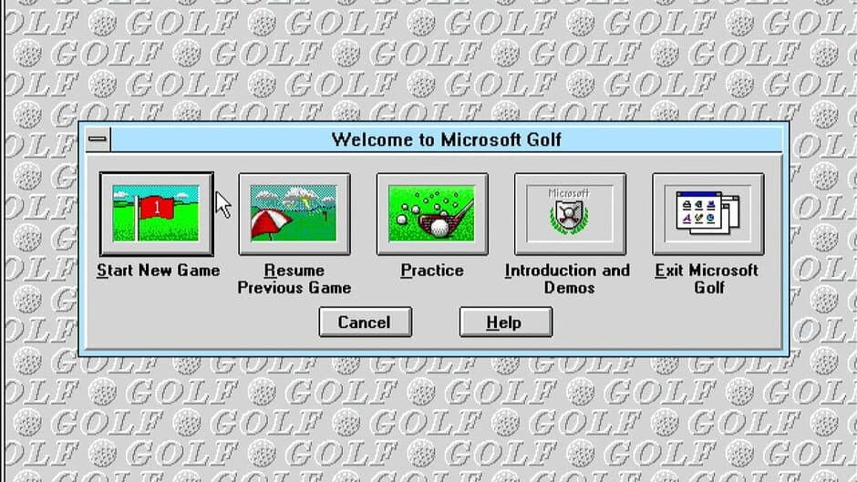 Скриншот 1 из Microsoft Golf
