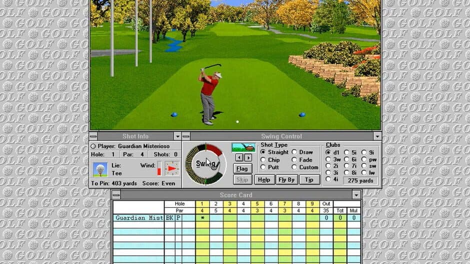 Скриншот 8 из Microsoft Golf 2.0