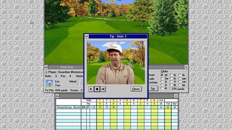 Скриншот 2 из Microsoft Golf 2.0